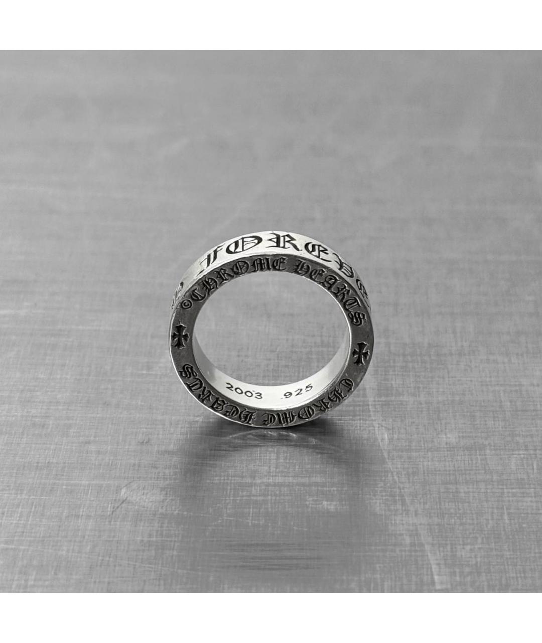 CHROME HEARTS Серебряное серебряное кольцо, фото 2
