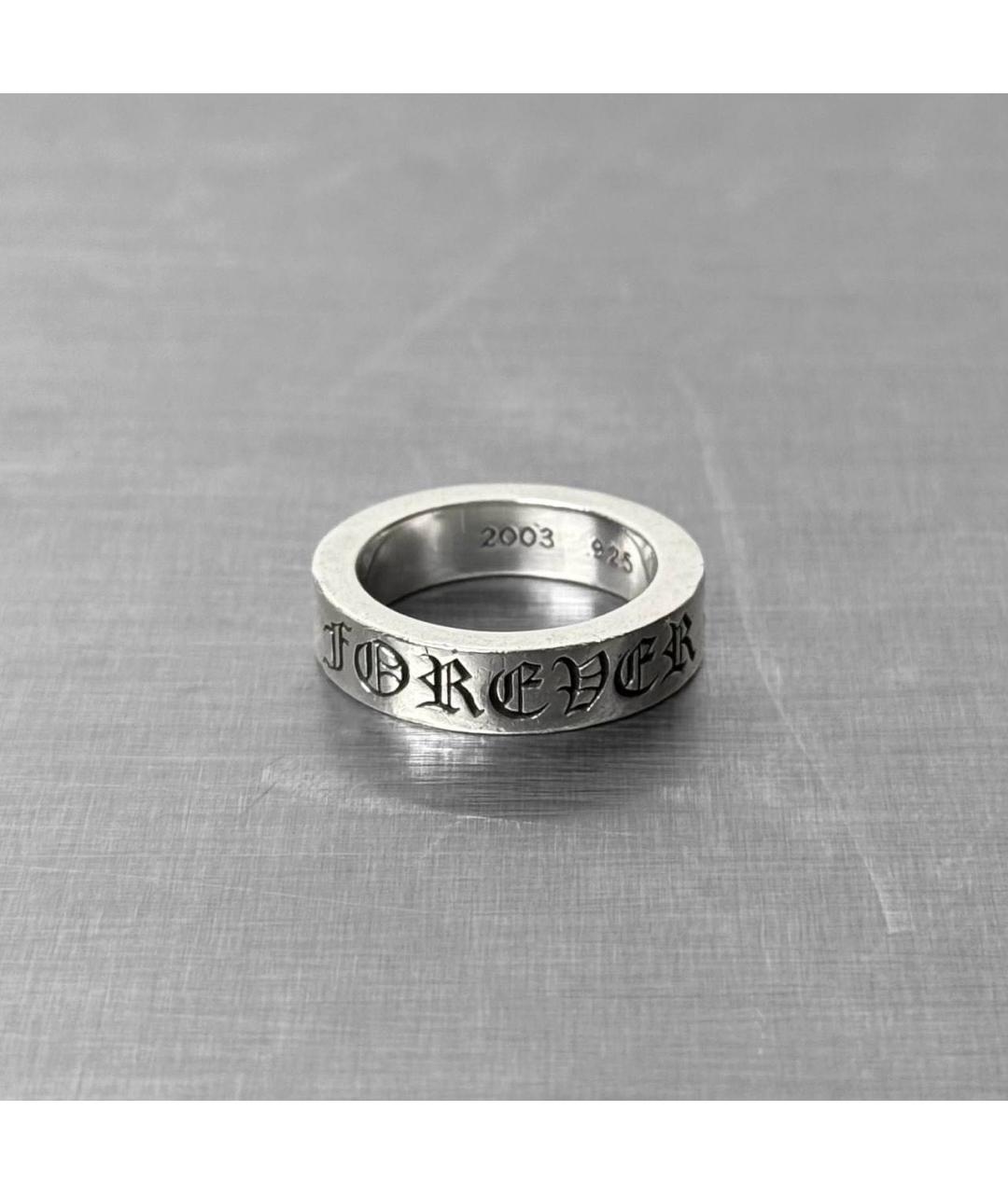 CHROME HEARTS Серебряное серебряное кольцо, фото 5