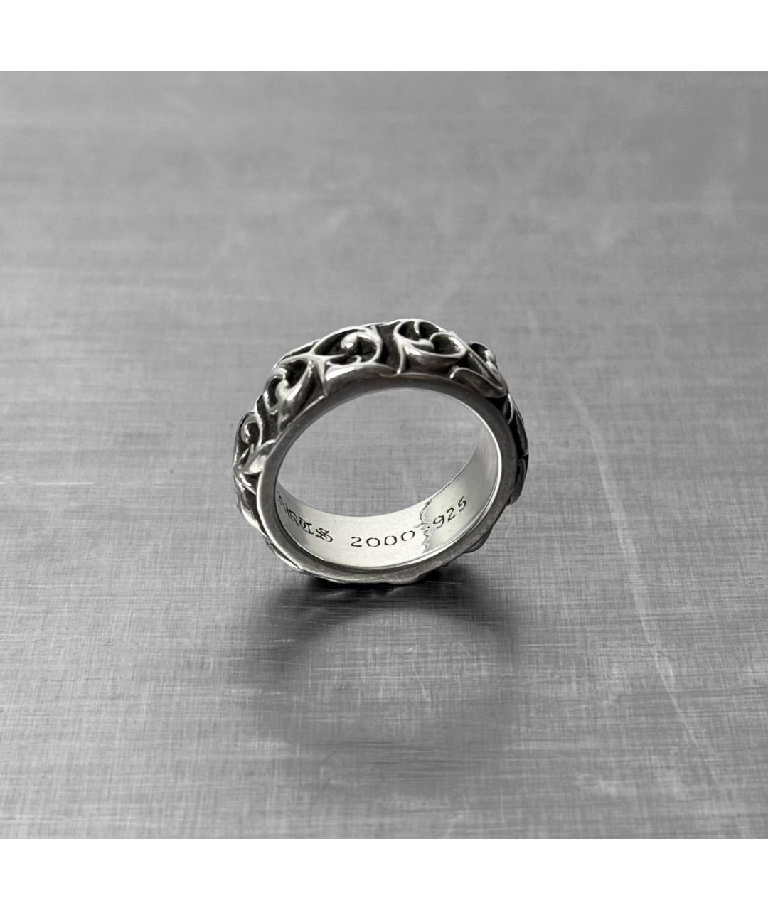 CHROME HEARTS Серебряное серебряное кольцо, фото 2