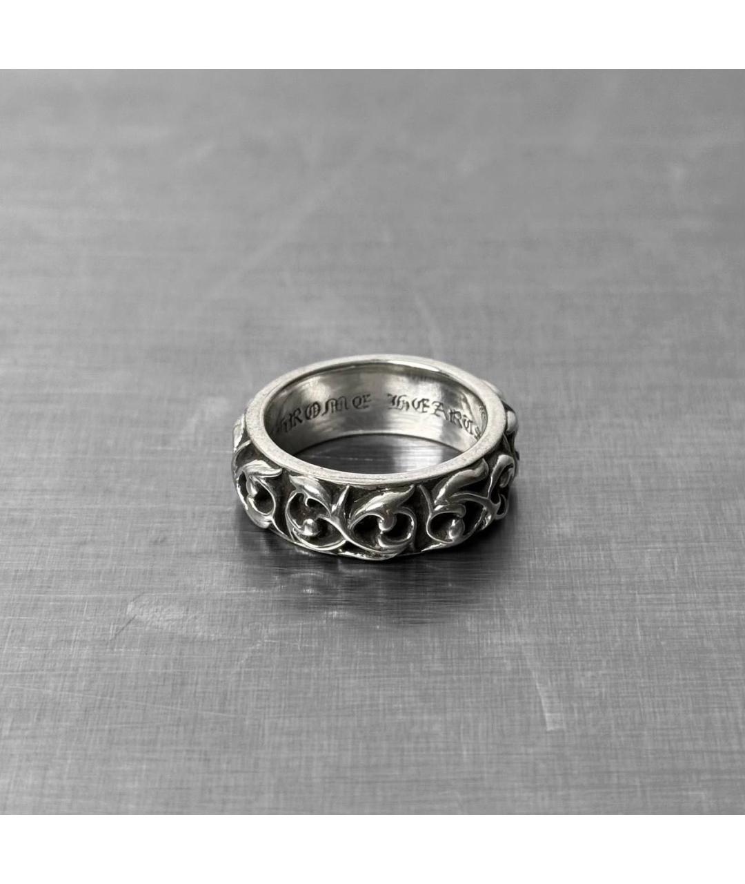 CHROME HEARTS Серебряное серебряное кольцо, фото 5