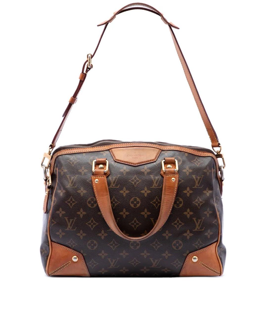 LOUIS VUITTON Коричневая сумка через плечо из канвы, фото 1