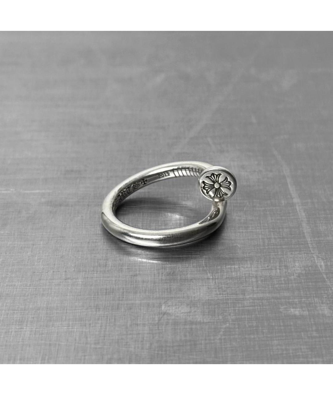 CHROME HEARTS Серебряное серебряное кольцо, фото 2