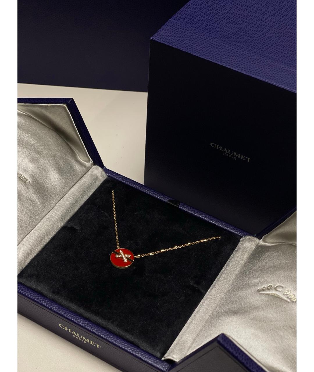 CHAUMET Золотое колье из розового золота, фото 3