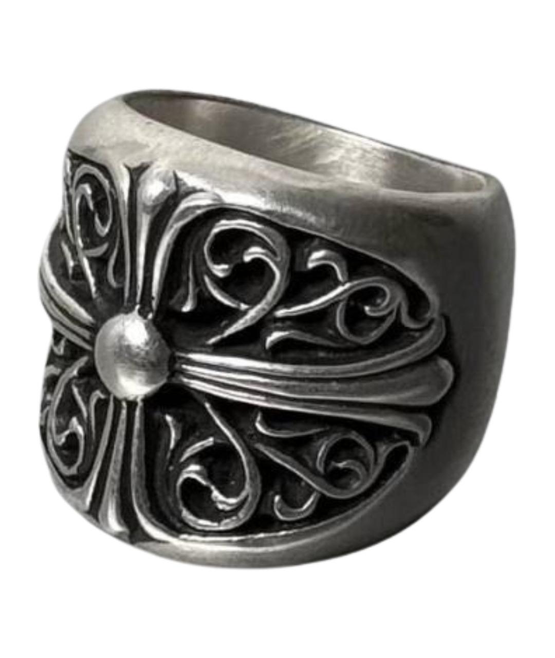 CHROME HEARTS Серебряное серебряное кольцо, фото 1