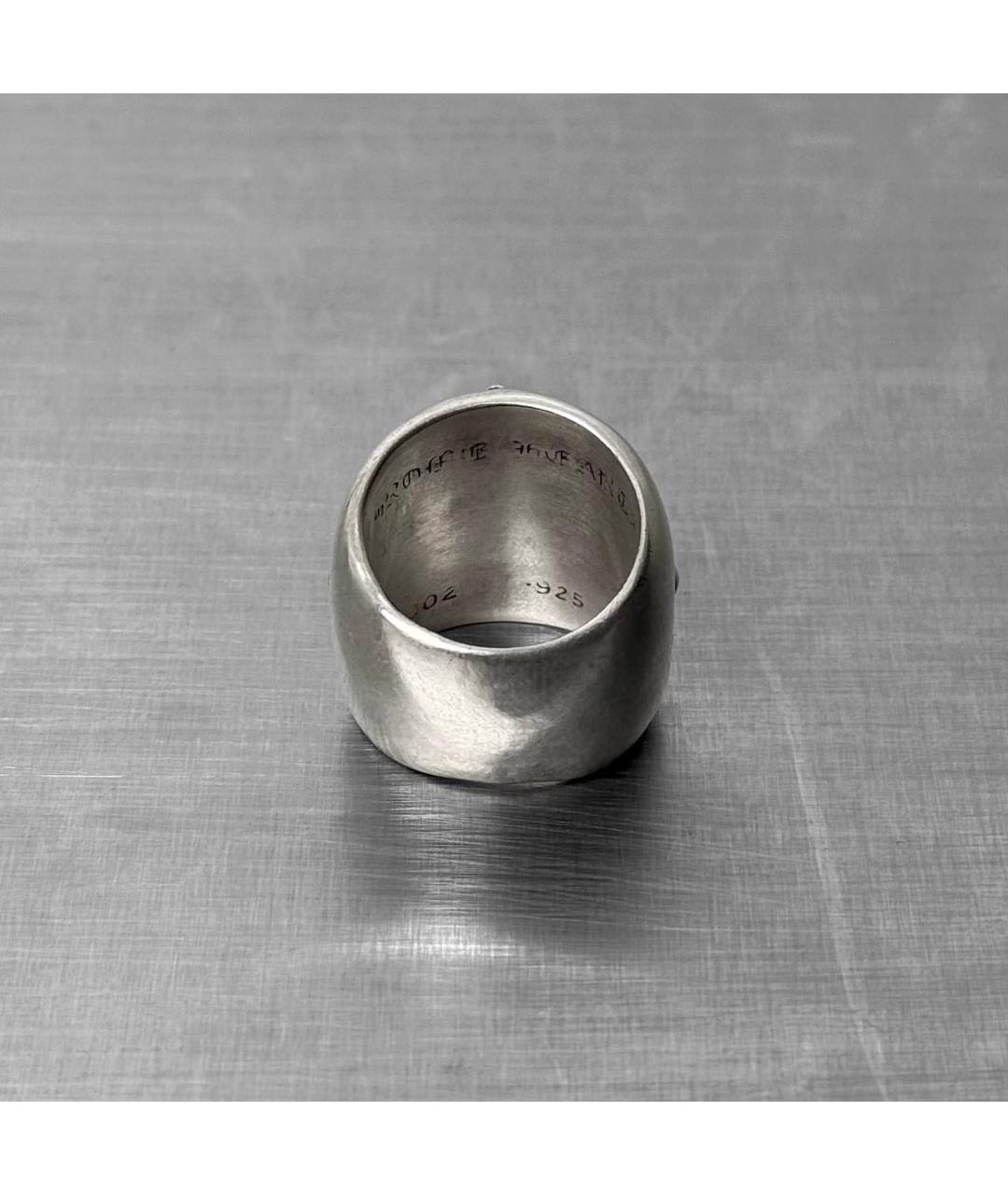 CHROME HEARTS Серебряное серебряное кольцо, фото 3