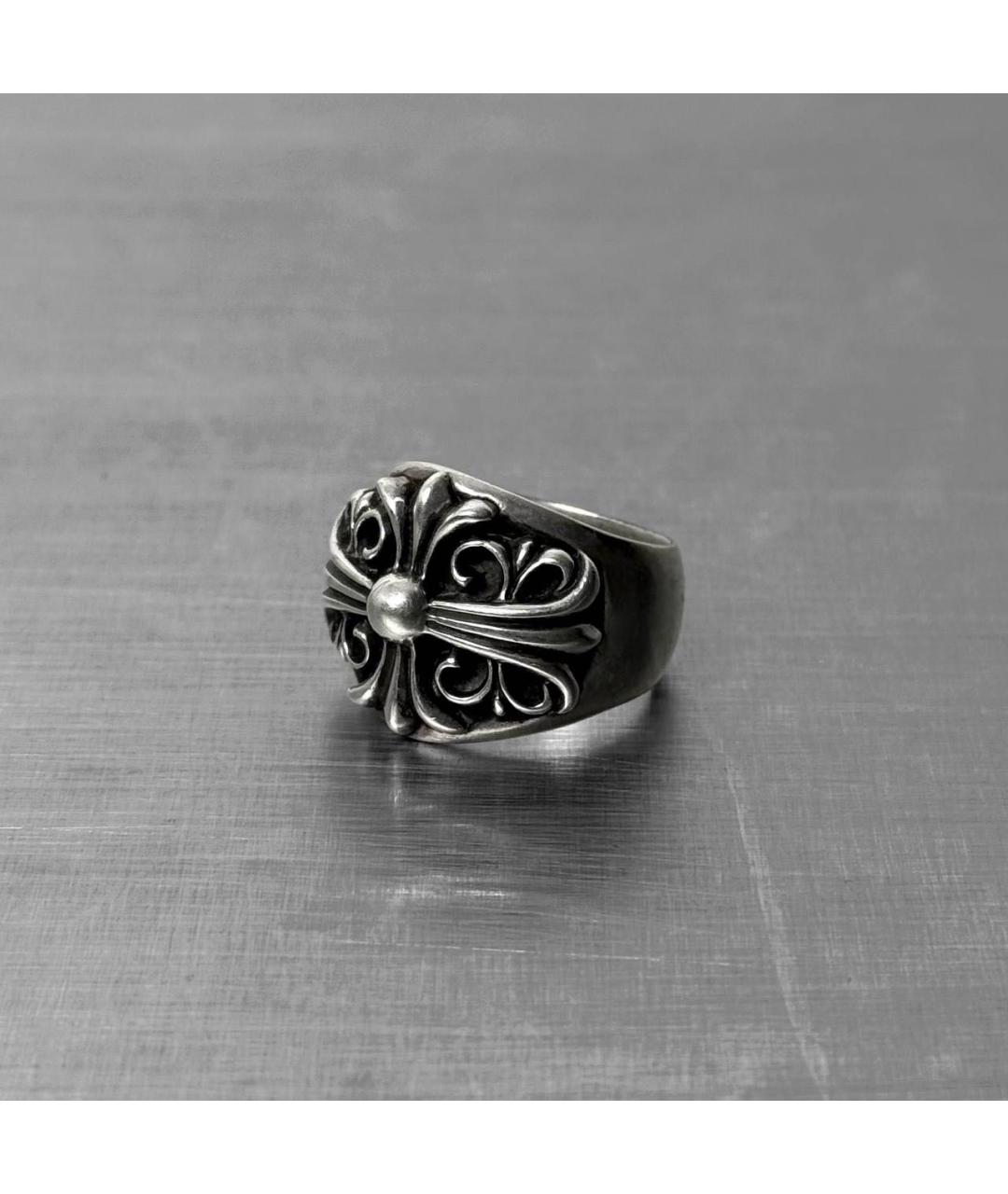 CHROME HEARTS Серебряное серебряное кольцо, фото 5
