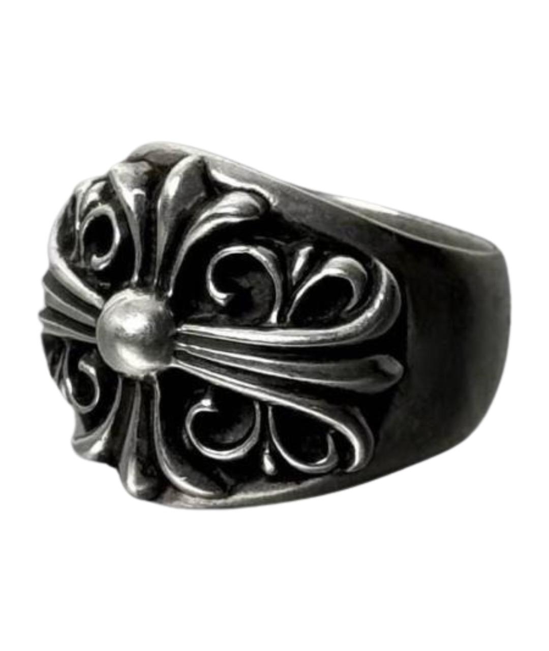 CHROME HEARTS Серебряное серебряное кольцо, фото 1