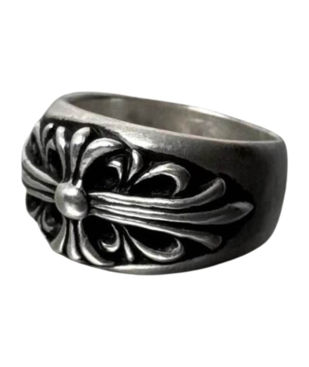 CHROME HEARTS Серебряное серебряное кольцо, фото 1