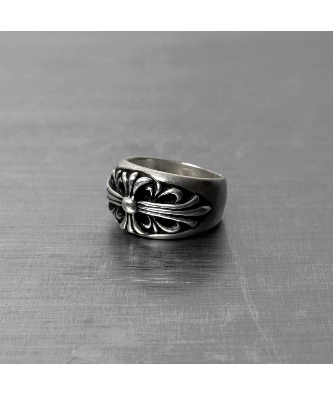 CHROME HEARTS Серебряное серебряное кольцо, фото 5