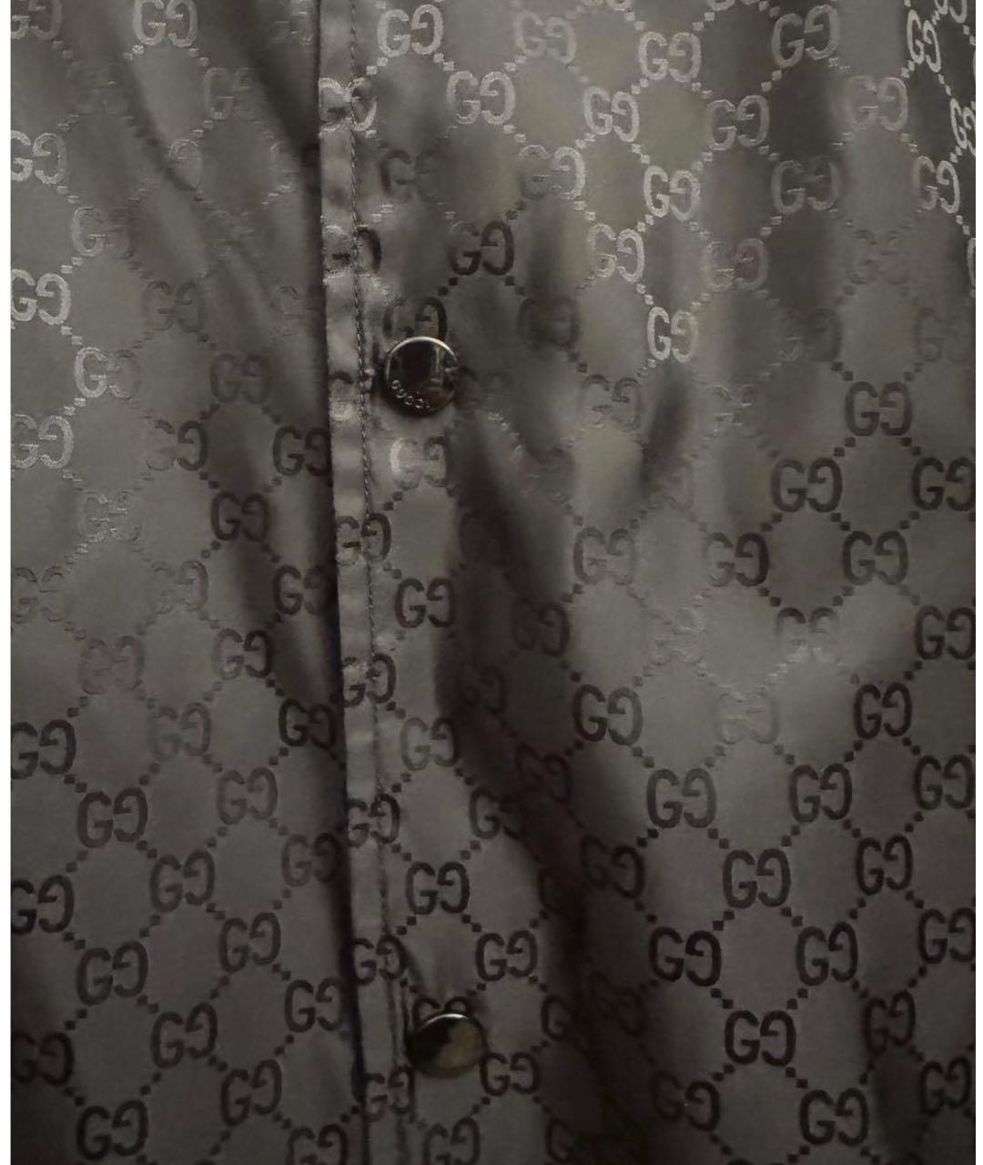 GUCCI Черная полиэстеровая куртка, фото 4