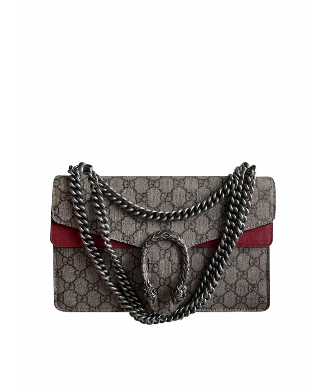 GUCCI Бежевая деним сумка через плечо, фото 7