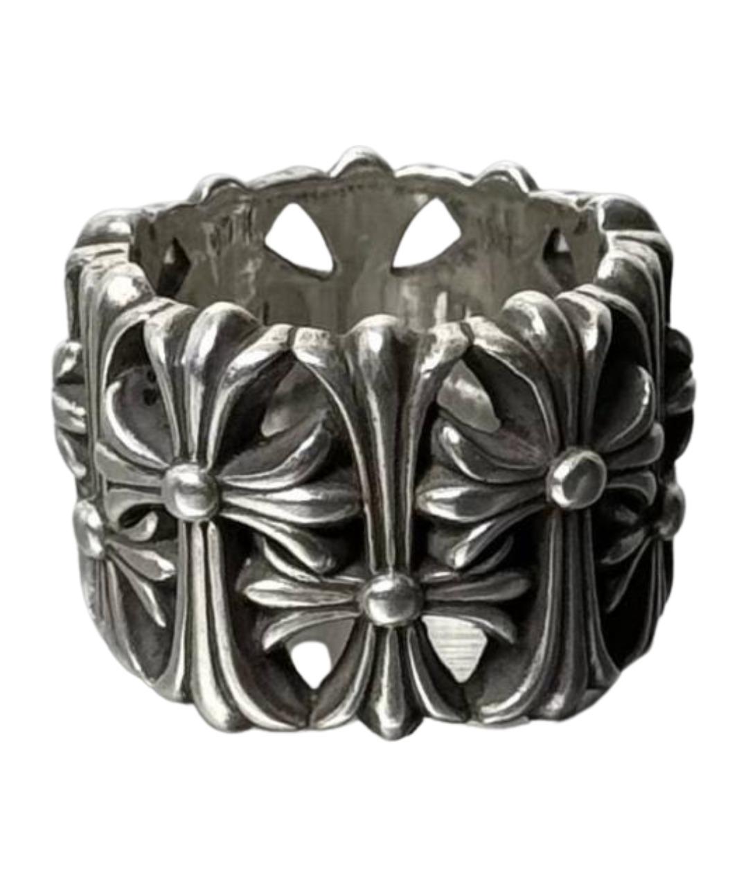 CHROME HEARTS Серебряное серебряное кольцо, фото 1