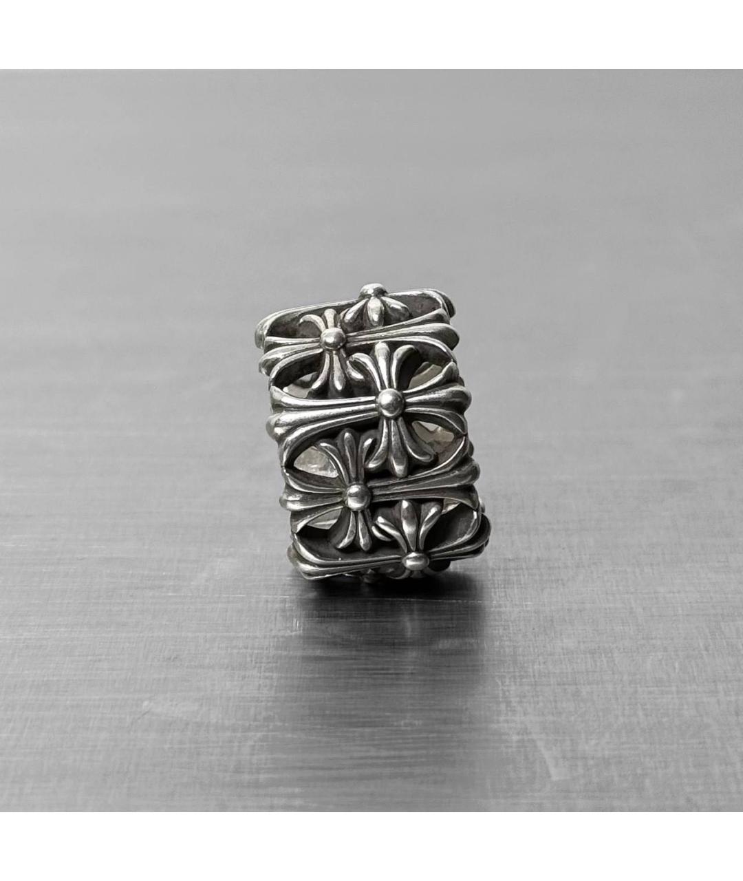 CHROME HEARTS Серебряное серебряное кольцо, фото 2