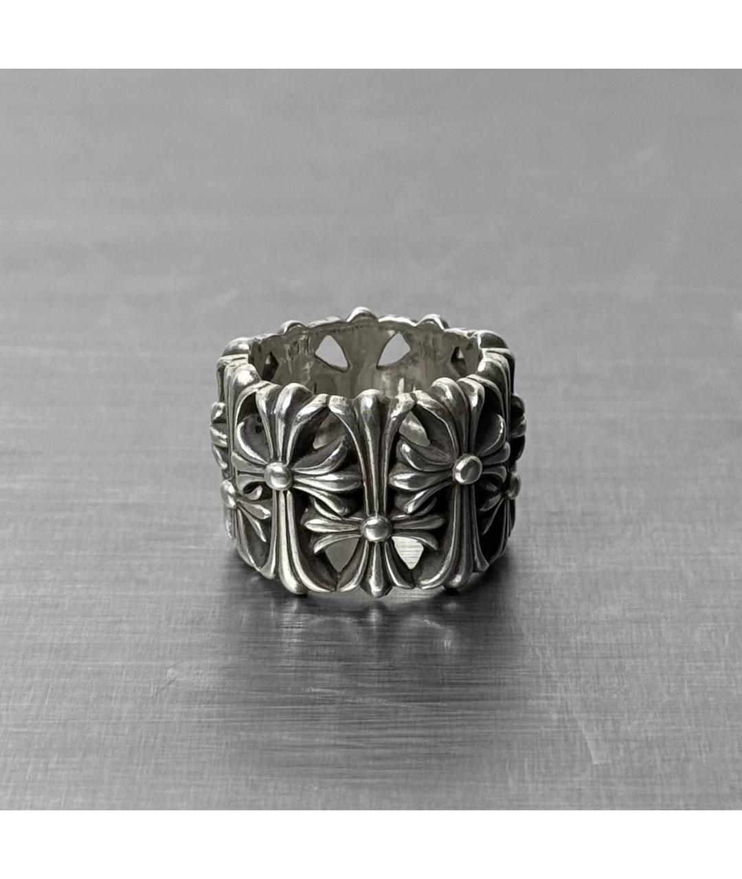 CHROME HEARTS Серебряное серебряное кольцо, фото 5