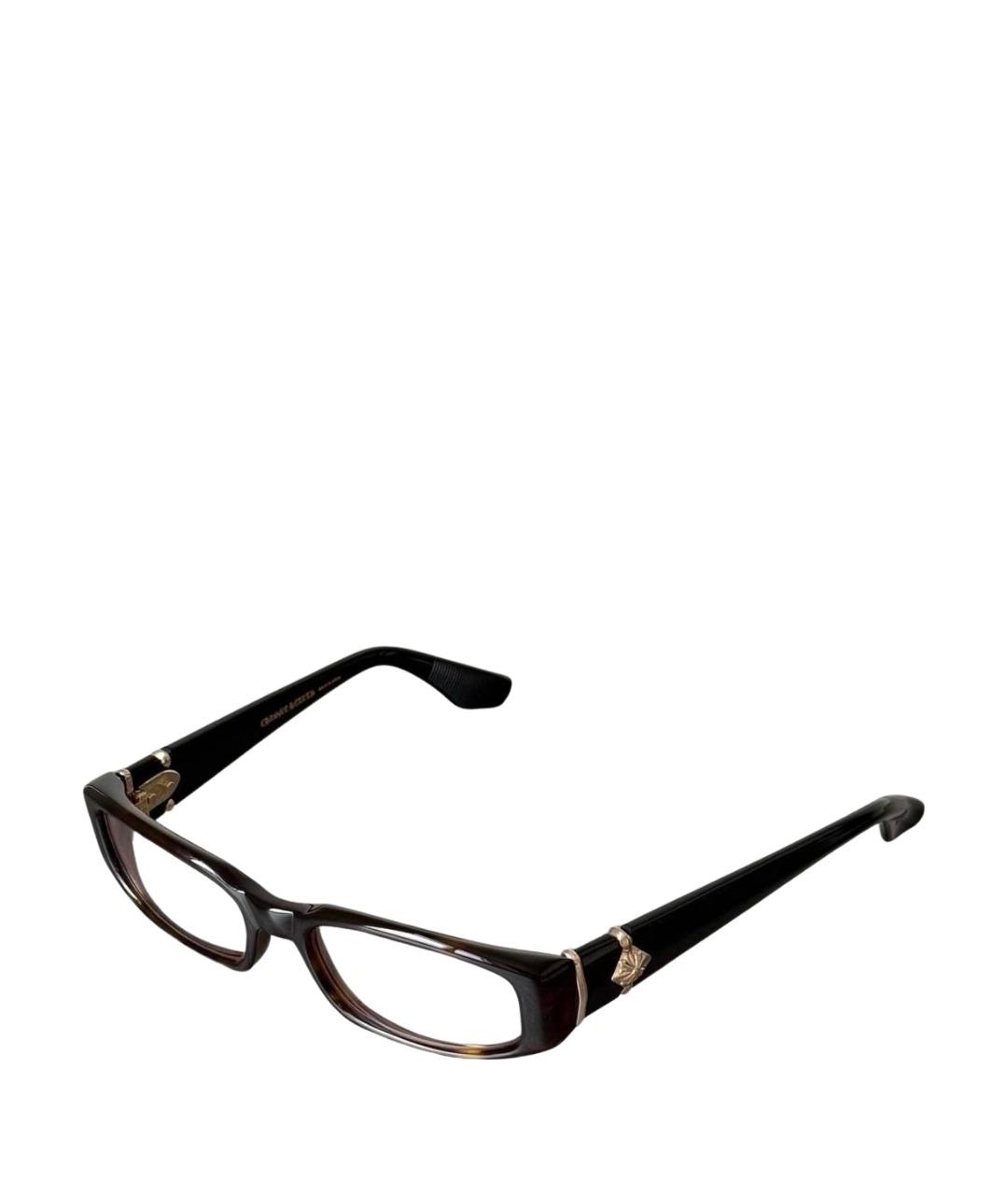 CHROME HEARTS Черные пластиковые солнцезащитные очки, фото 1