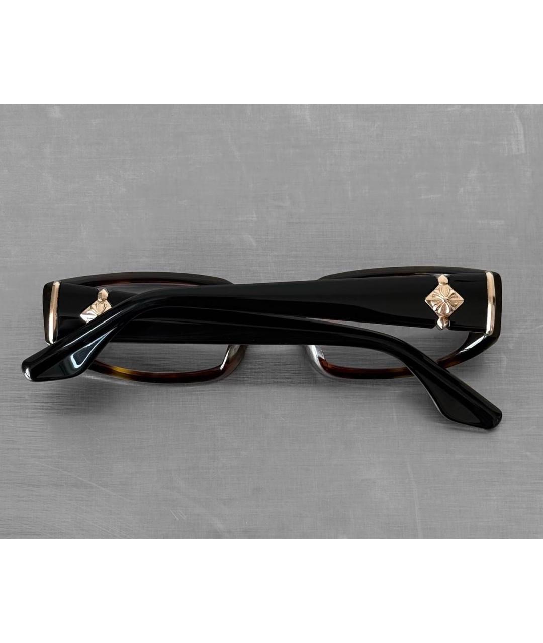 CHROME HEARTS Черные пластиковые солнцезащитные очки, фото 4