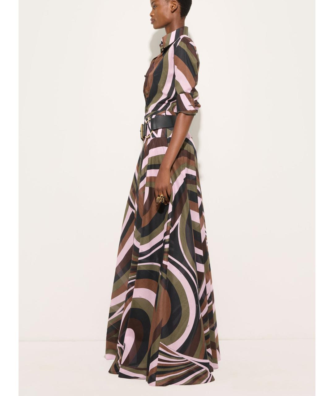 EMILIO PUCCI Мульти хлопковая рубашка, фото 3