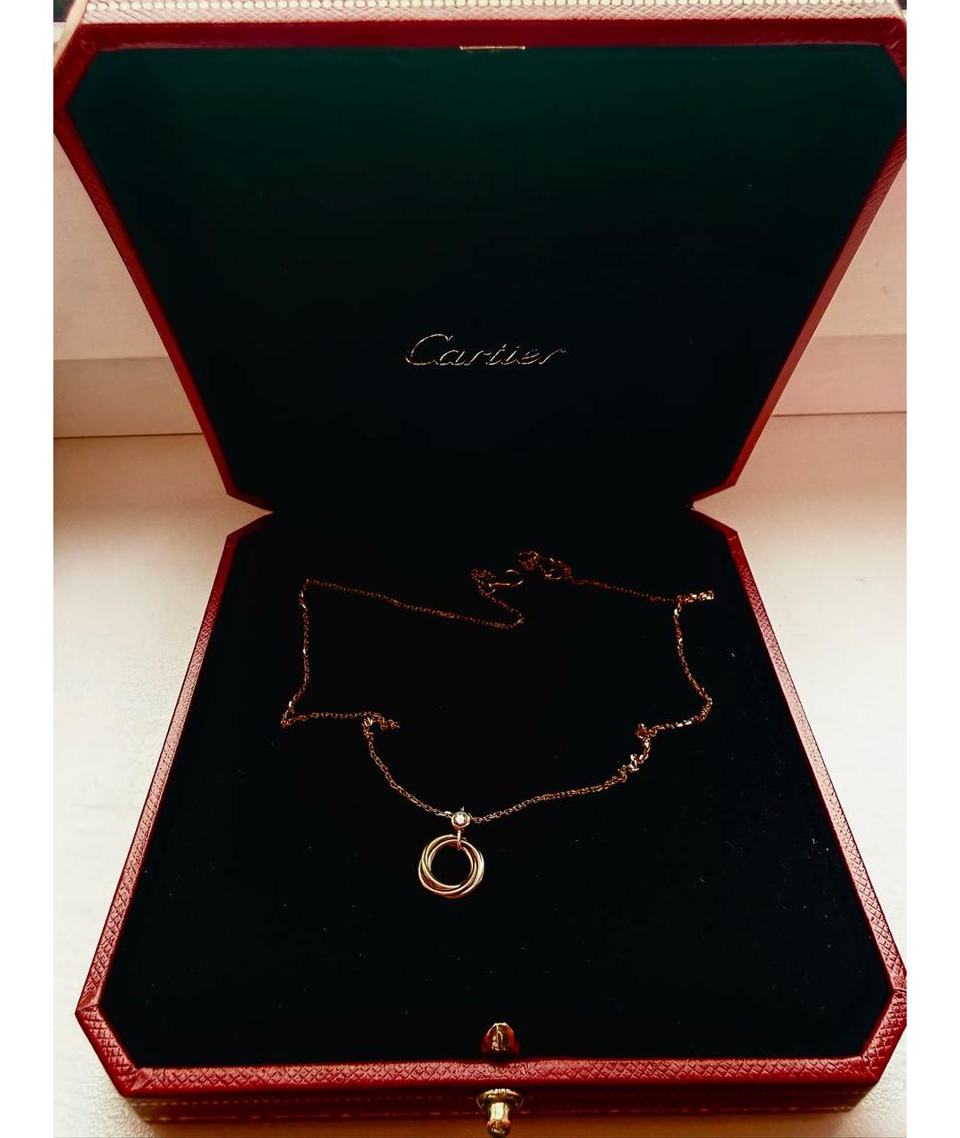CARTIER Золотое колье из розового золота, фото 3