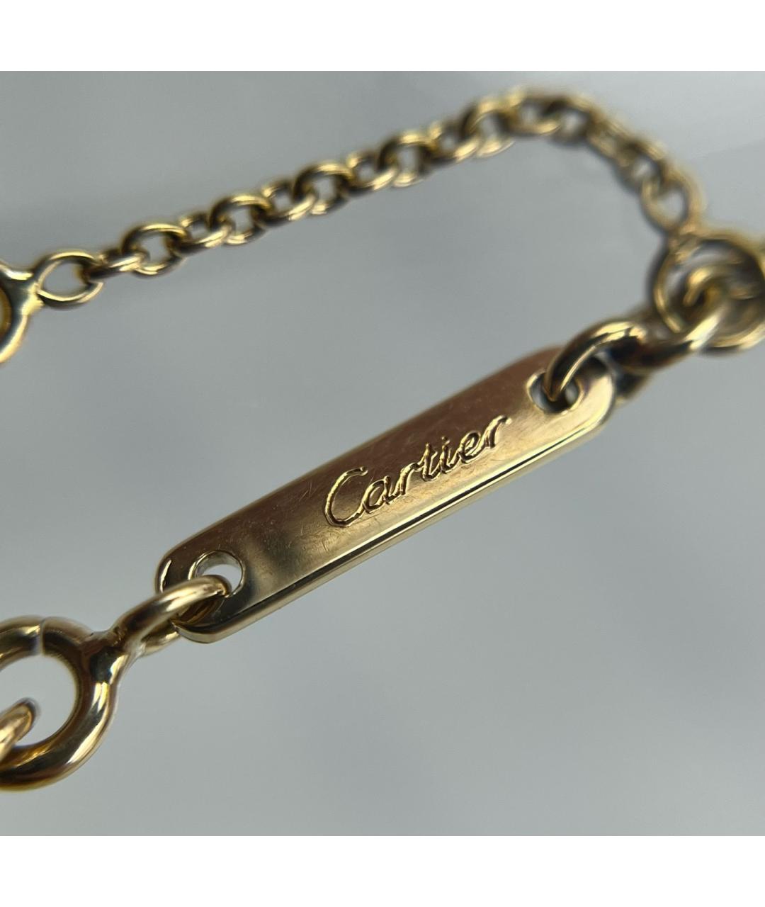 CARTIER Золотое колье из желтого золота, фото 5