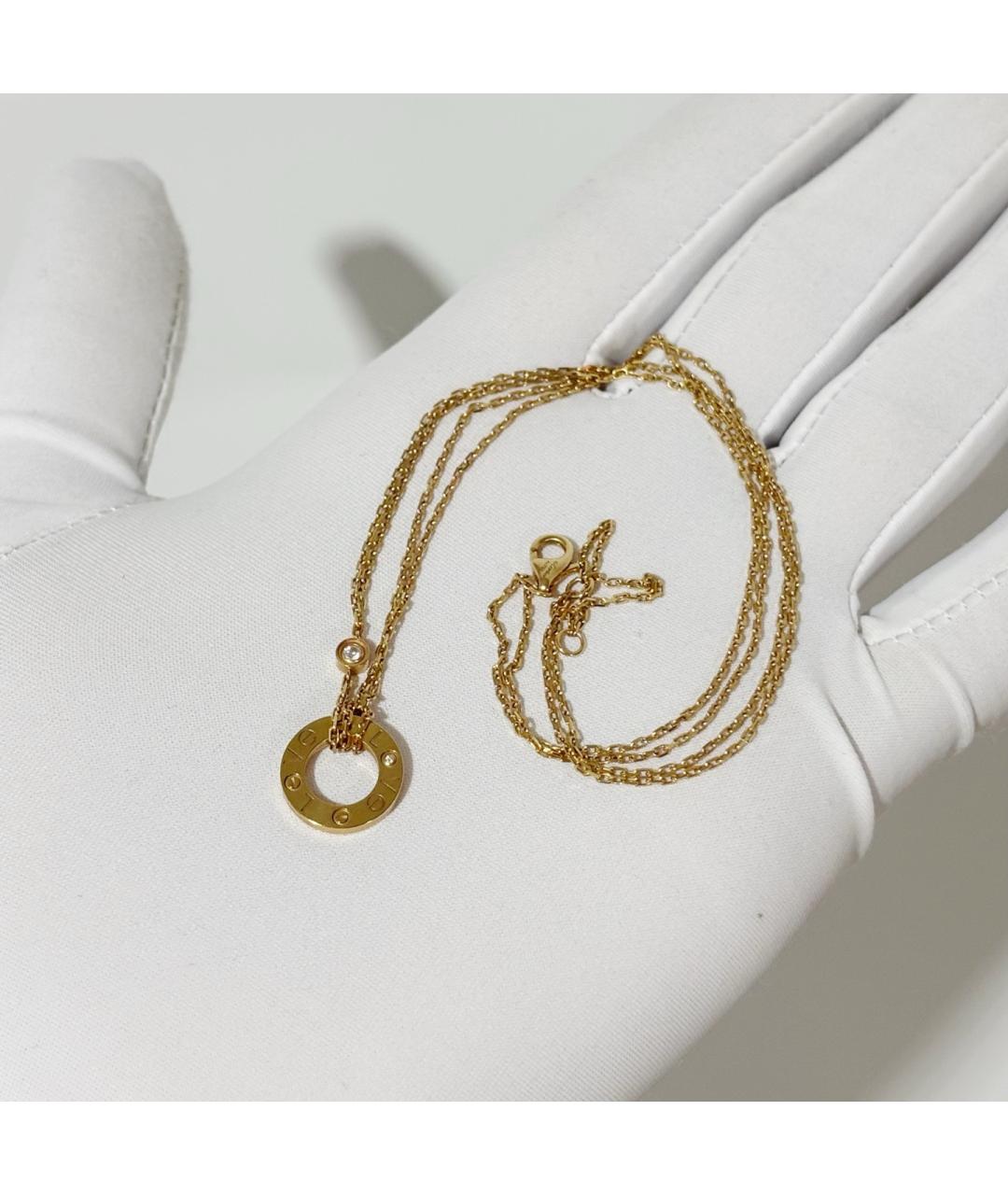 CARTIER Золотое колье из розового золота, фото 5