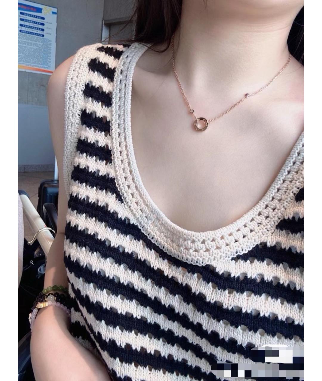 CARTIER Золотое колье из розового золота, фото 6