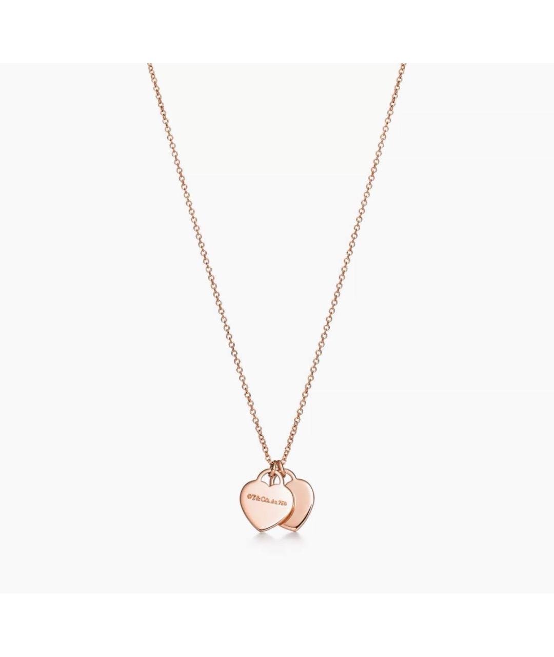 TIFFANY&CO Золотое колье из розового золота, фото 2