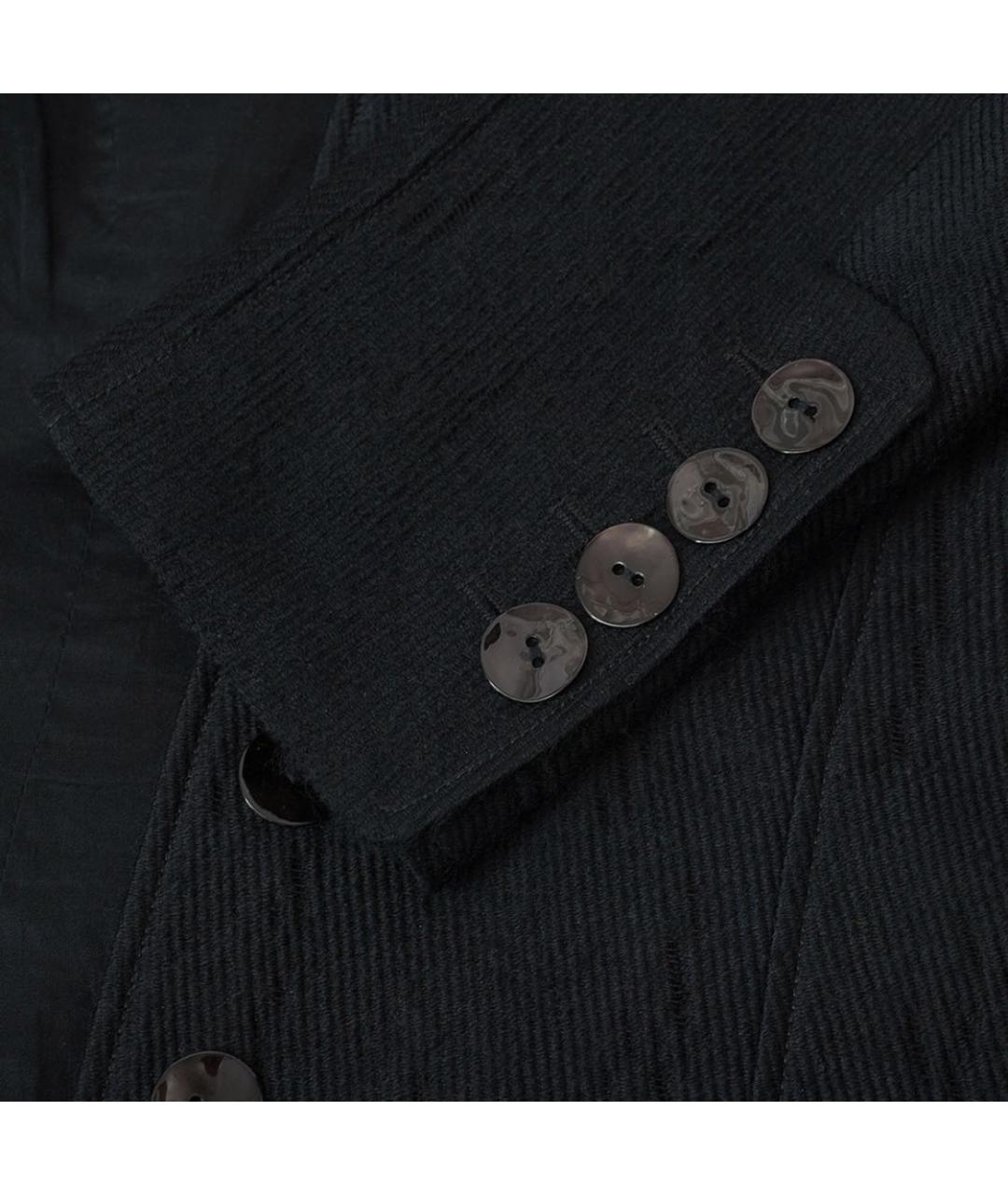 ROCHAS Черный шерстяной жакет/пиджак, фото 5