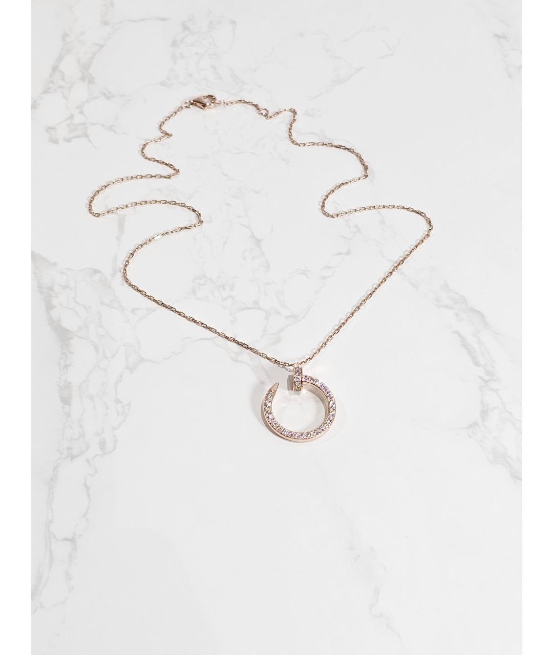 CARTIER Золотое колье из розового золота, фото 4