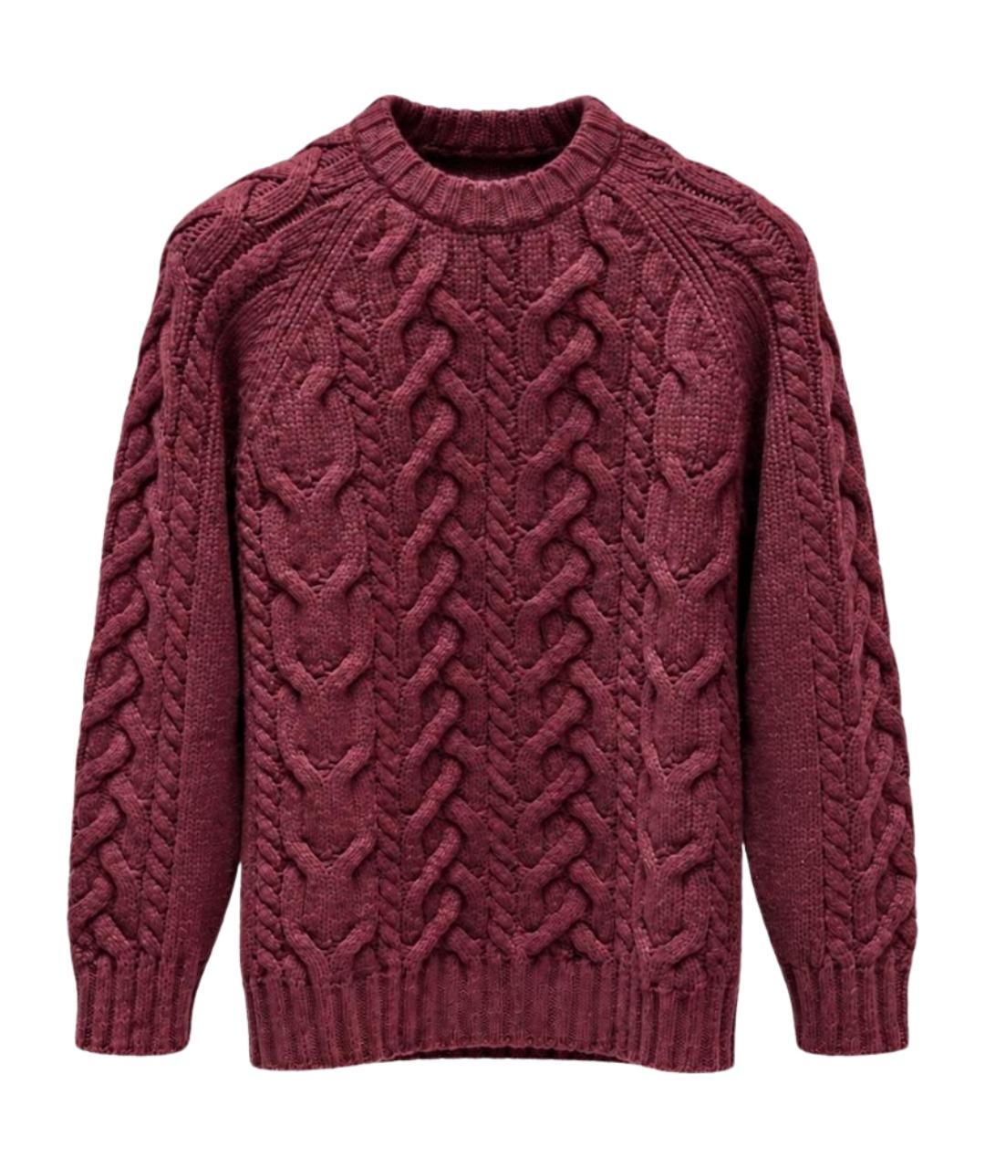 BRUNELLO CUCINELLI Фиолетовый кашемировый джемпер / свитер, фото 1