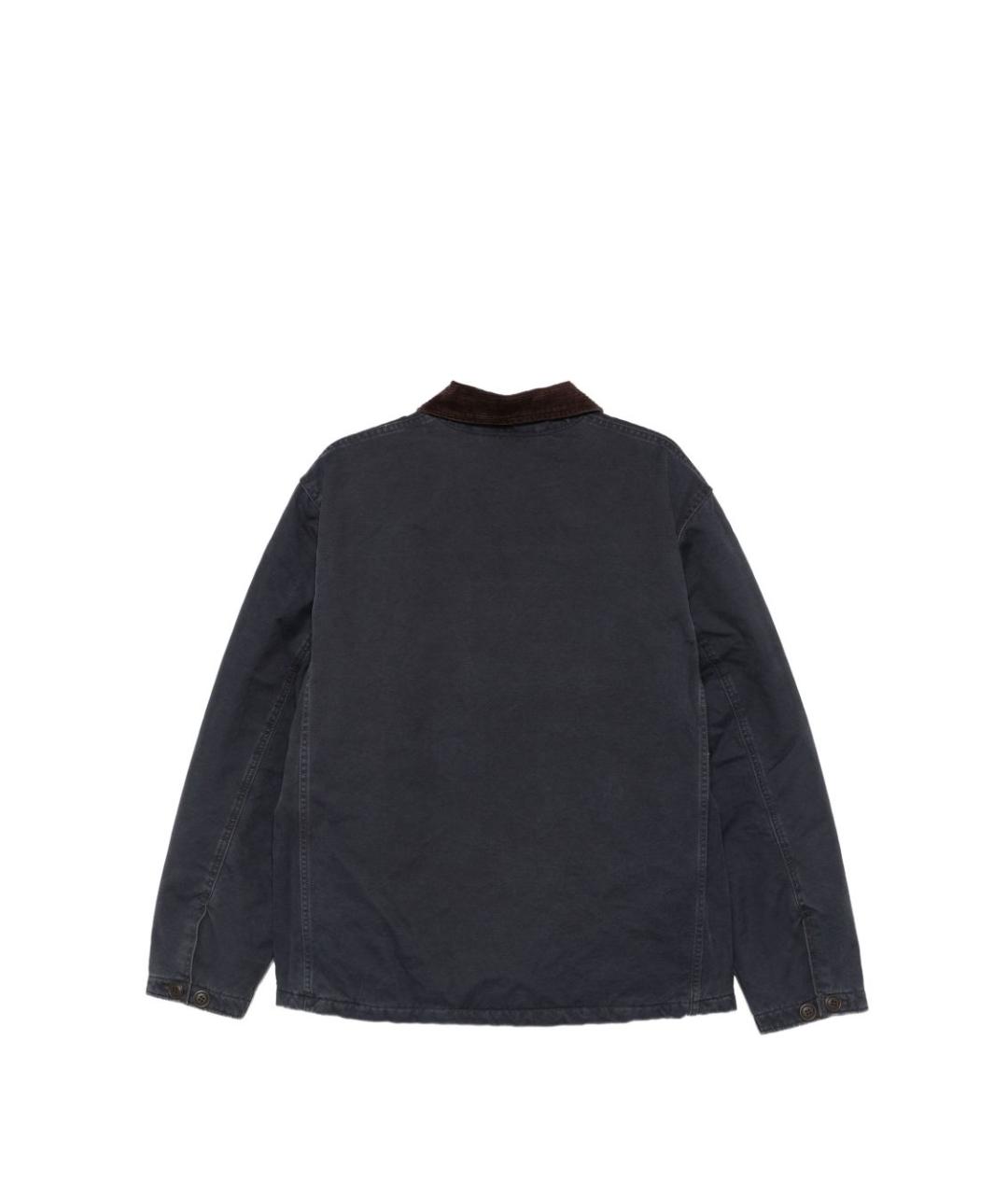 FILSON Темно-синяя хлопковая куртка, фото 3