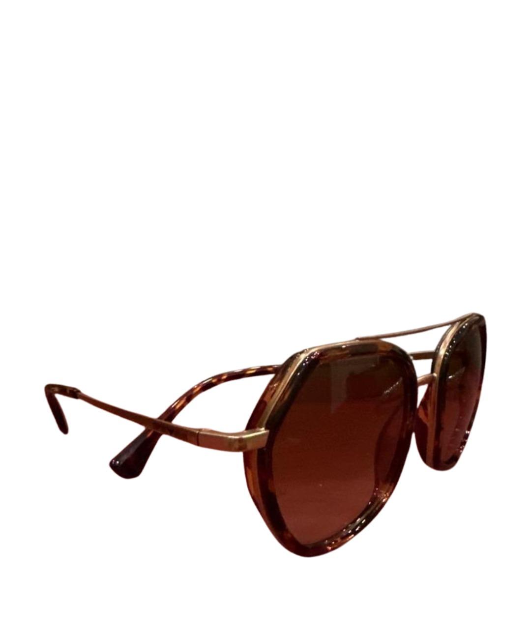 EMPORIO ARMANI Коричневые солнцезащитные очки, фото 1