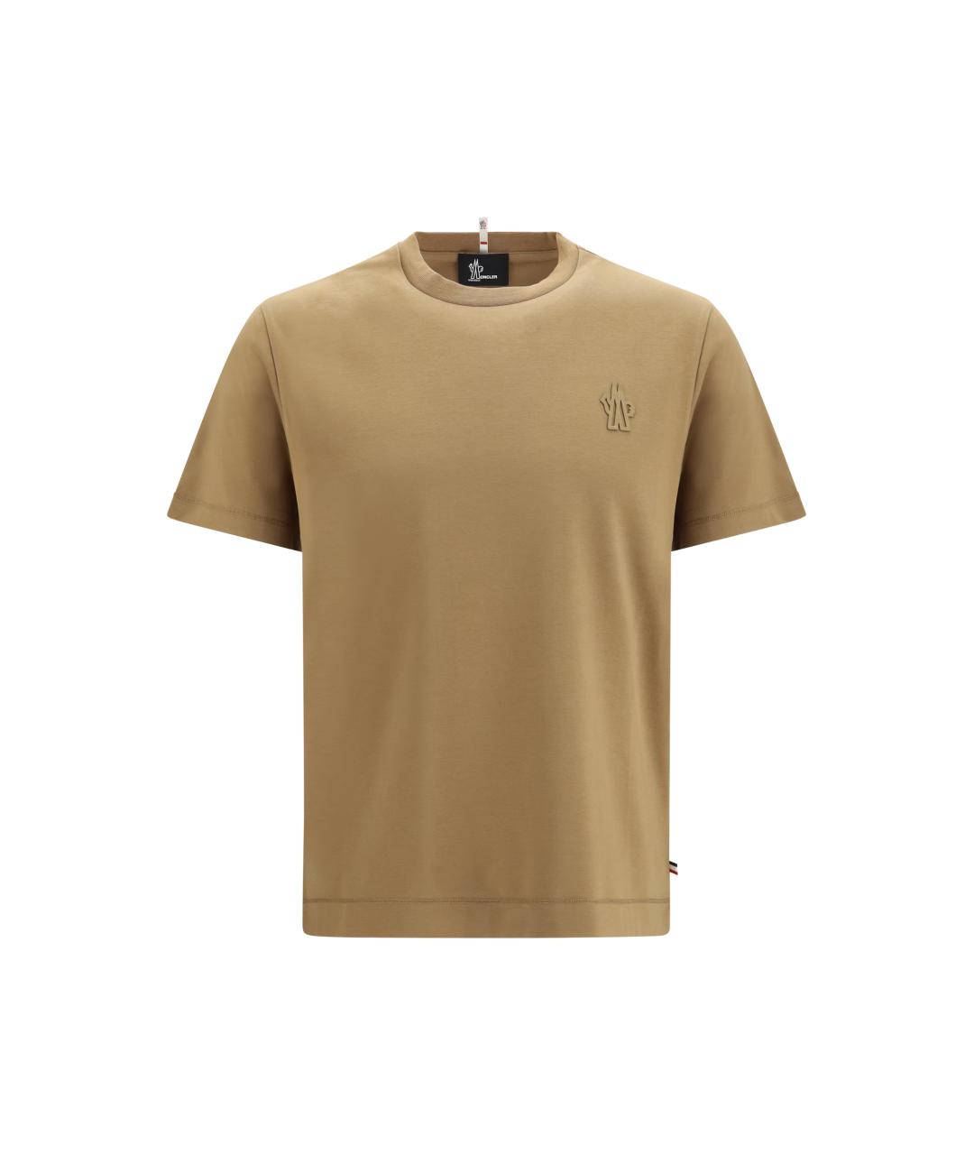 MONCLER GRENOBLE Мульти хлопковая футболка, фото 2