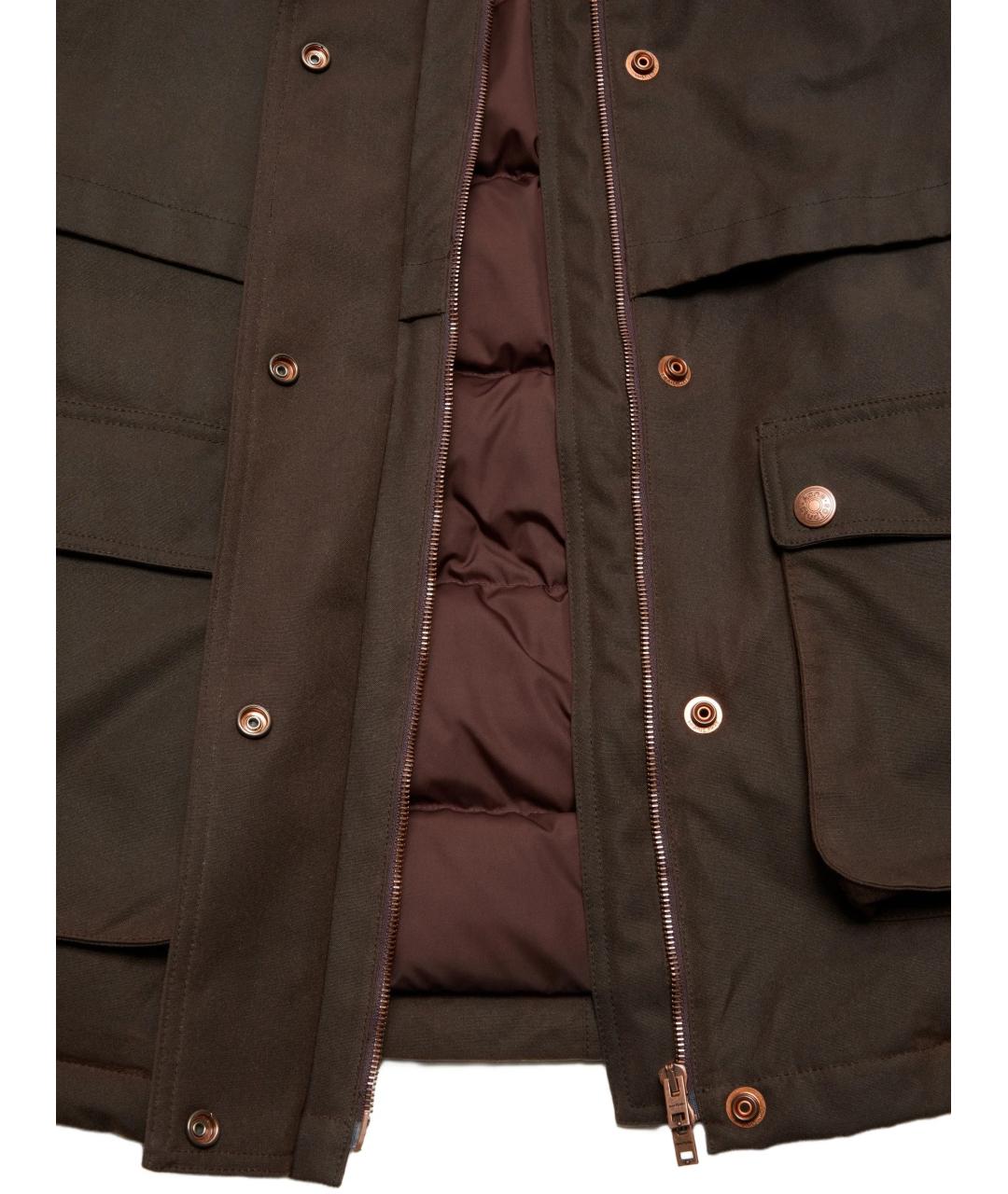 ACNE STUDIOS Коричневая хлопковая куртка, фото 4