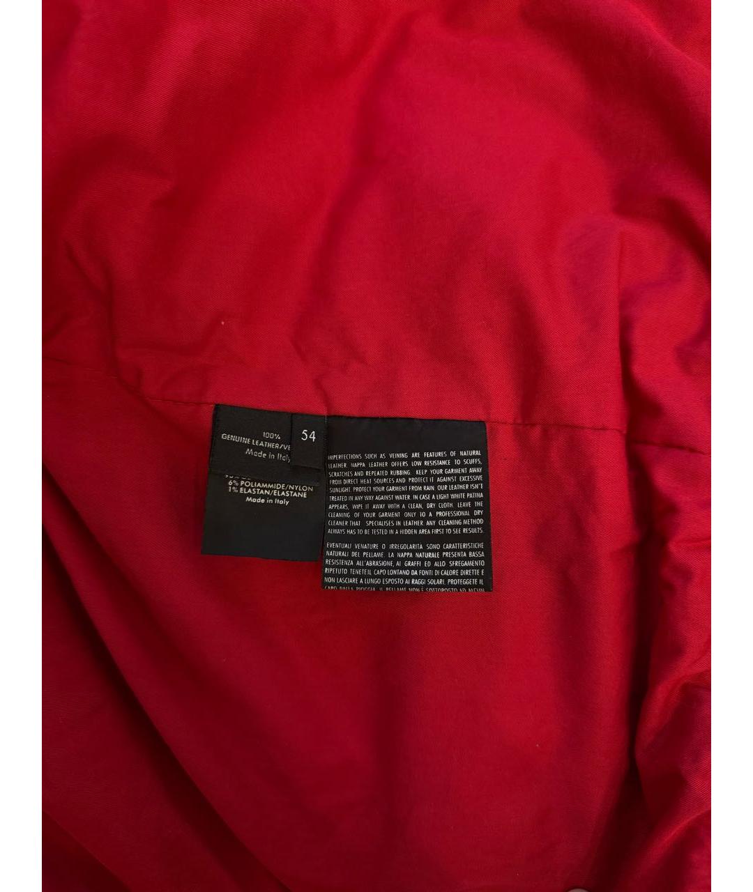 GUCCI Черная кожаная куртка, фото 5