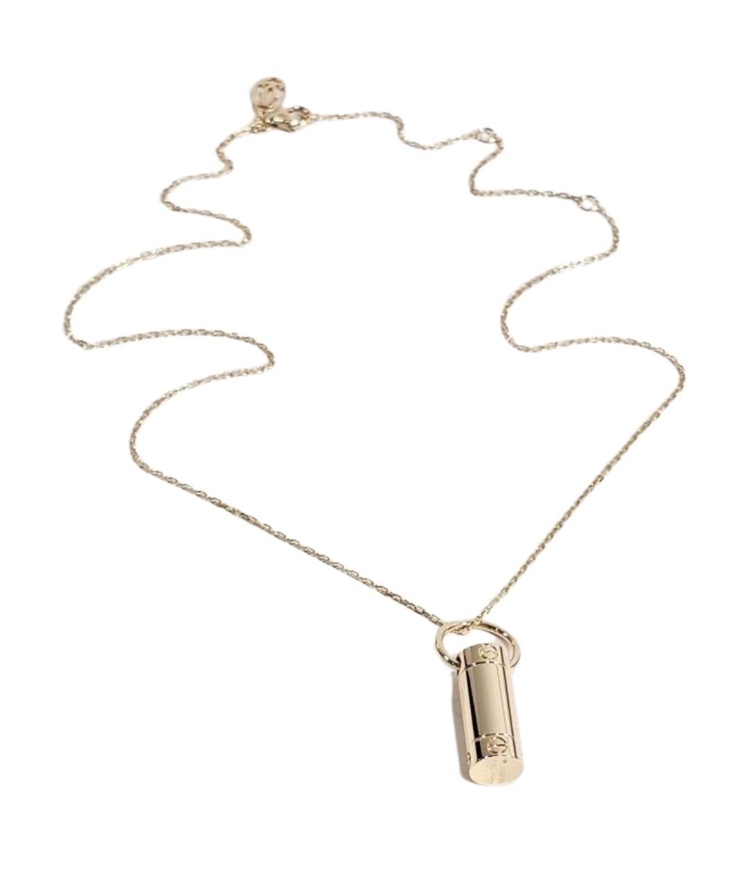 CARTIER Золотое колье из желтого золота, фото 1