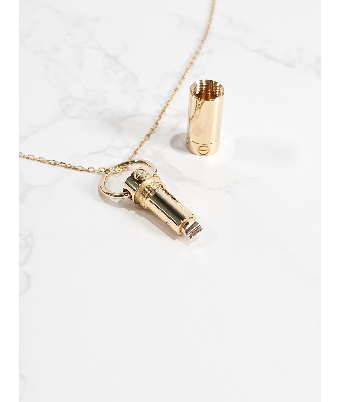 CARTIER Золотое колье из желтого золота, фото 3