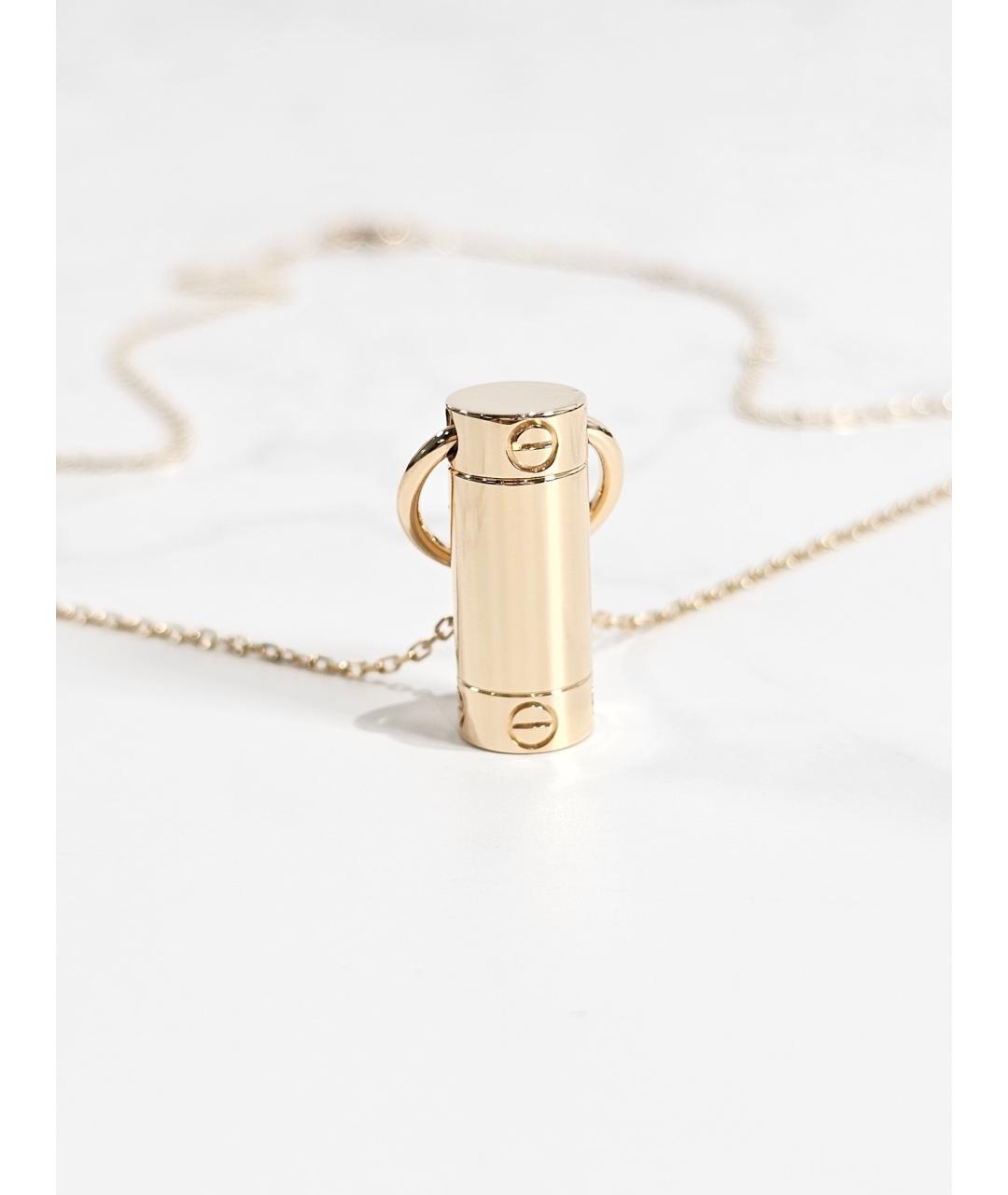 CARTIER Золотое колье из желтого золота, фото 2