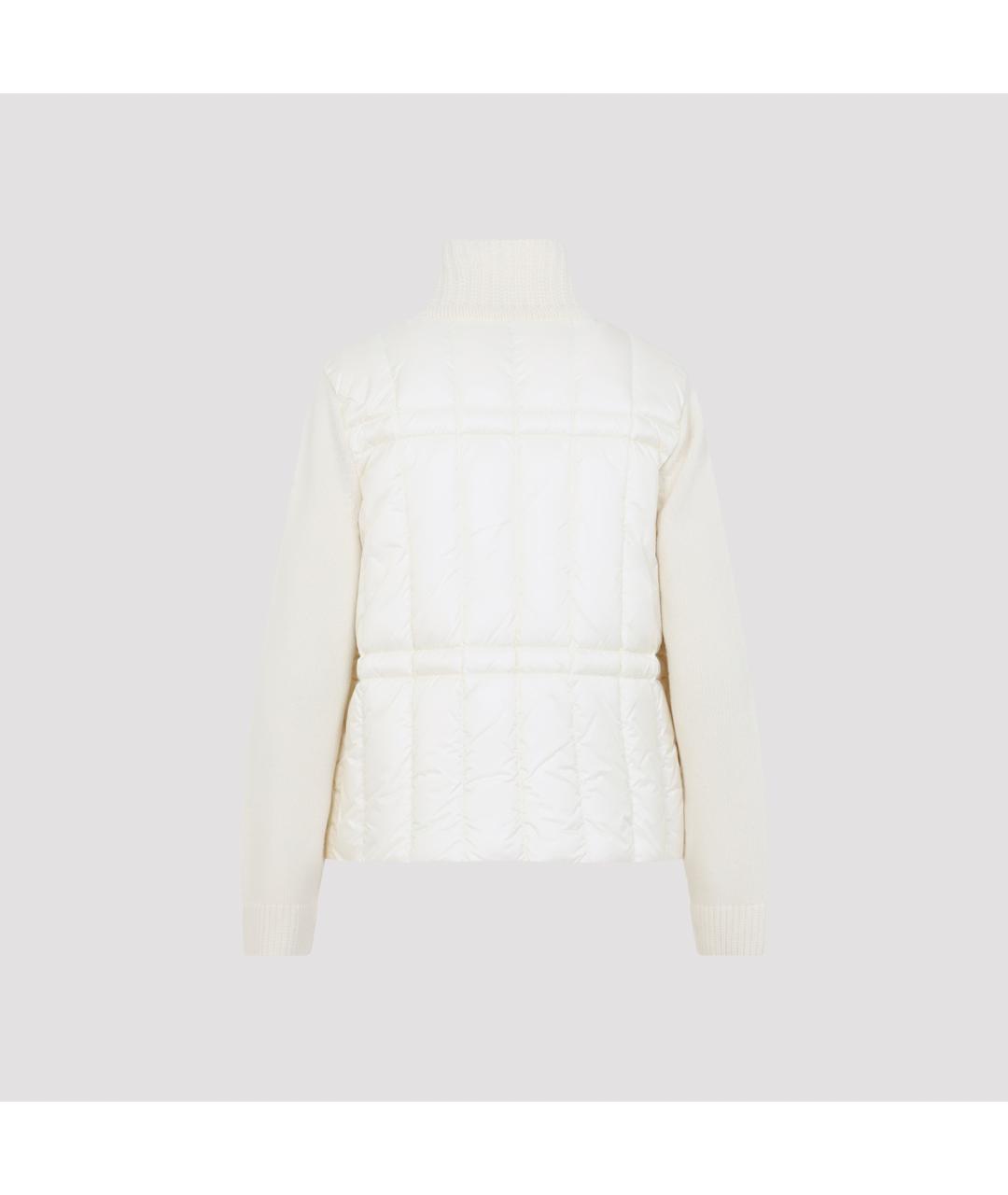 MONCLER Бежевый шерстяной пуховик, фото 3
