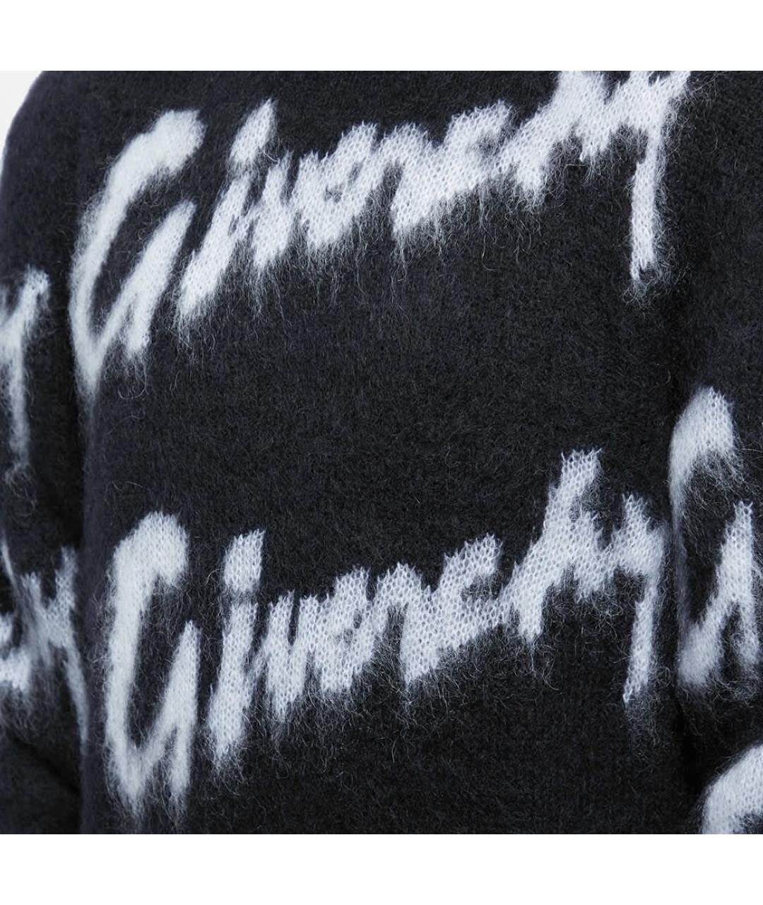 GIVENCHY Черный шерстяной джемпер / свитер, фото 4
