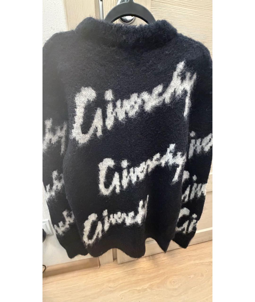 GIVENCHY Черный шерстяной джемпер / свитер, фото 6