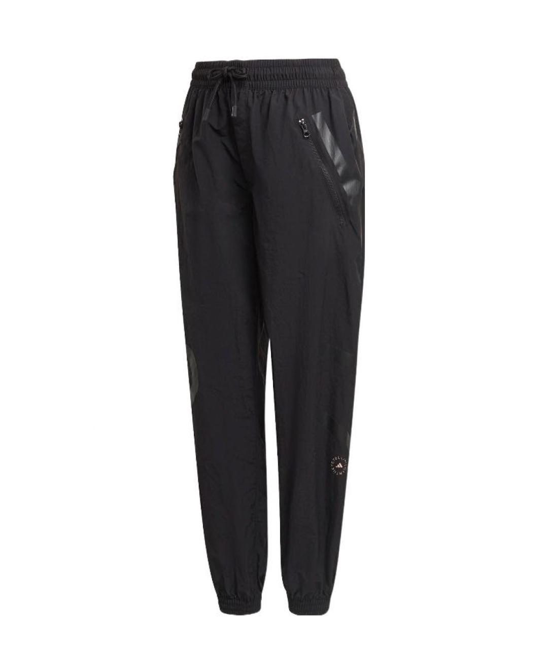 ADIDAS BY STELLA MCCARTNEY Черные прямые брюки, фото 1