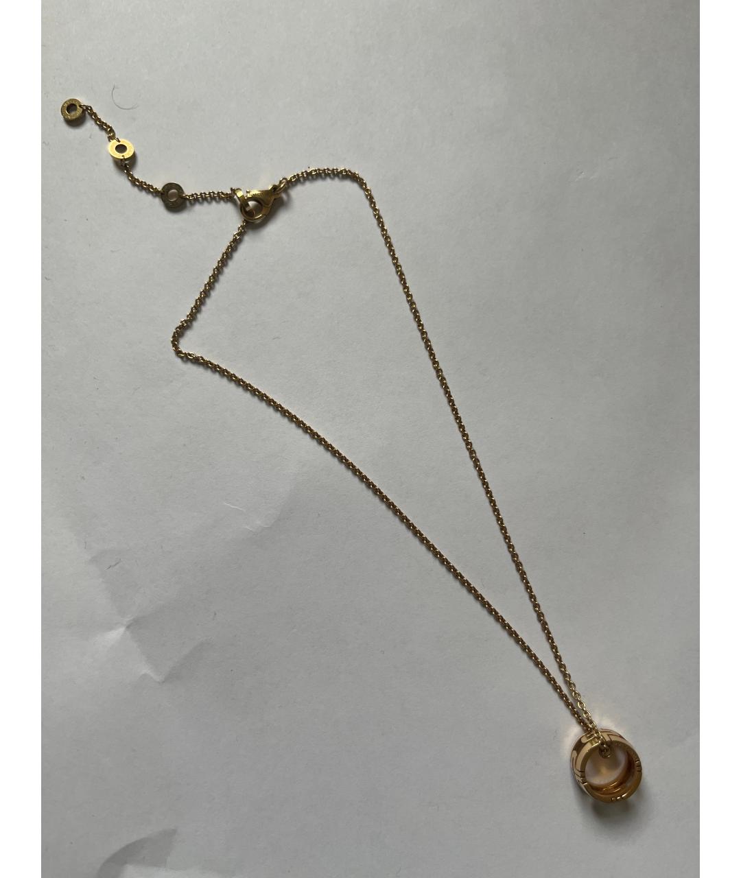 BVLGARI Желтая подвеска из желтого золота, фото 3