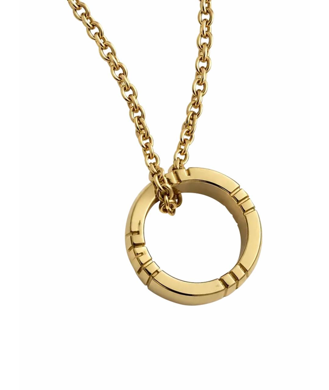 BVLGARI Желтая подвеска из желтого золота, фото 8