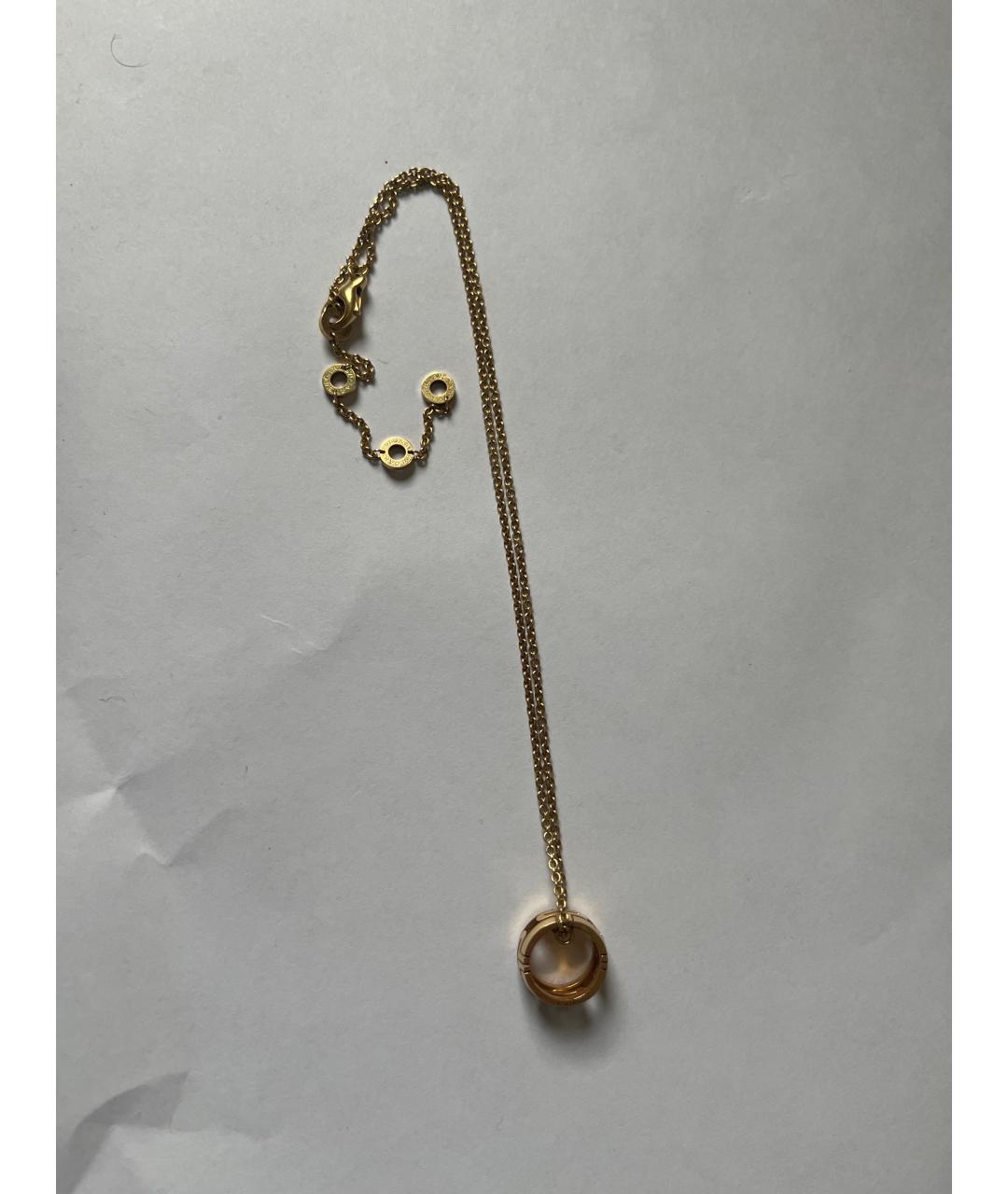 BVLGARI Желтая подвеска из желтого золота, фото 2