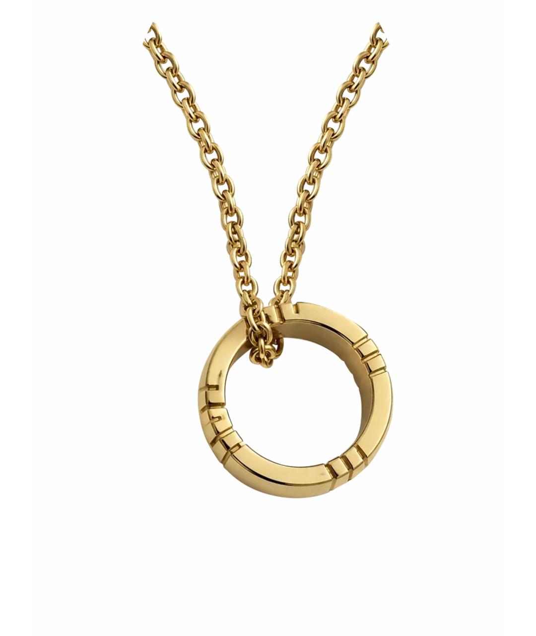 BVLGARI Желтая подвеска из желтого золота, фото 1