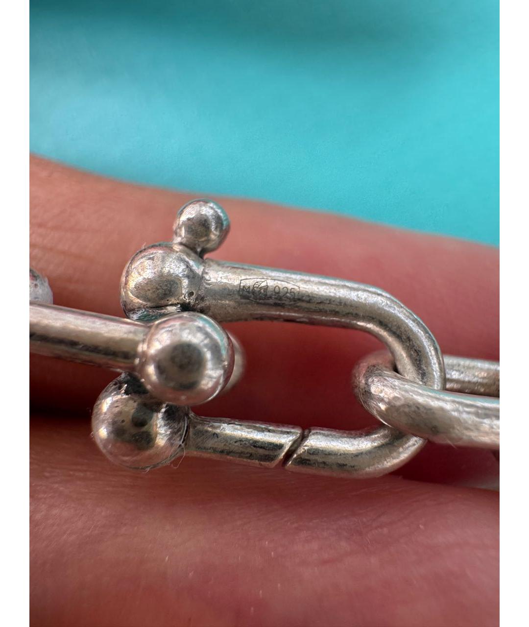 TIFFANY&CO Серебряное серебряное колье, фото 4