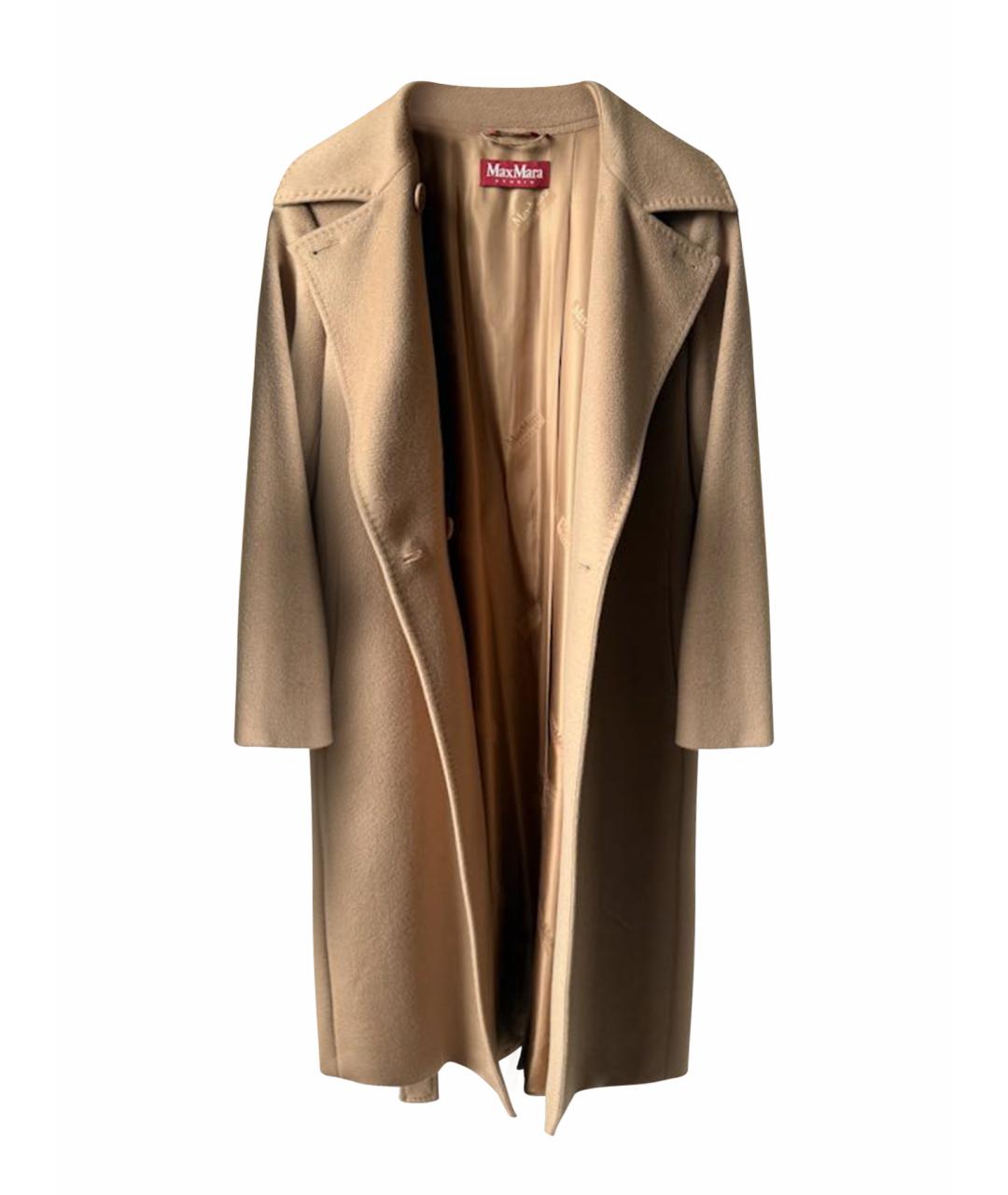 MAX MARA STUDIO Бежевое пальто, фото 1