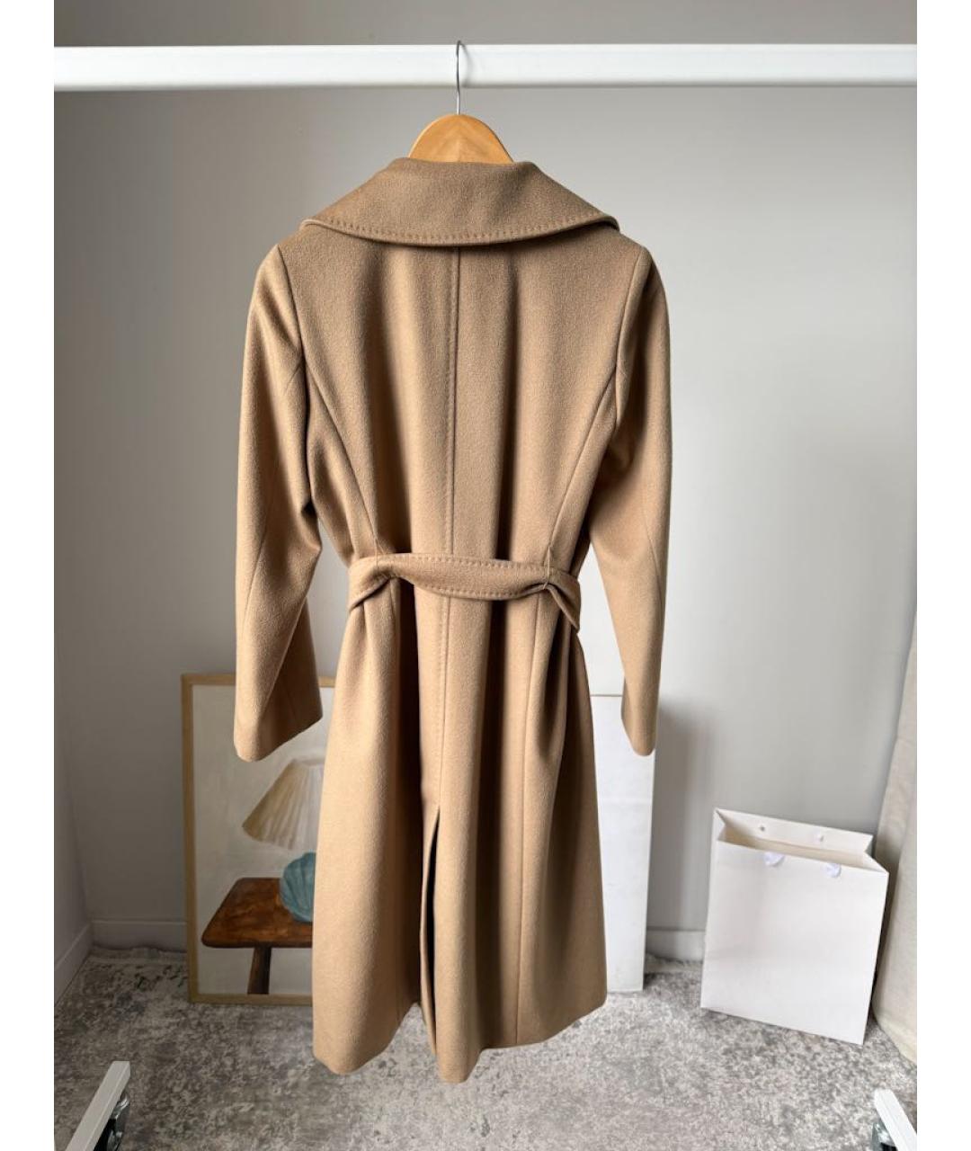 MAX MARA STUDIO Бежевое пальто, фото 2