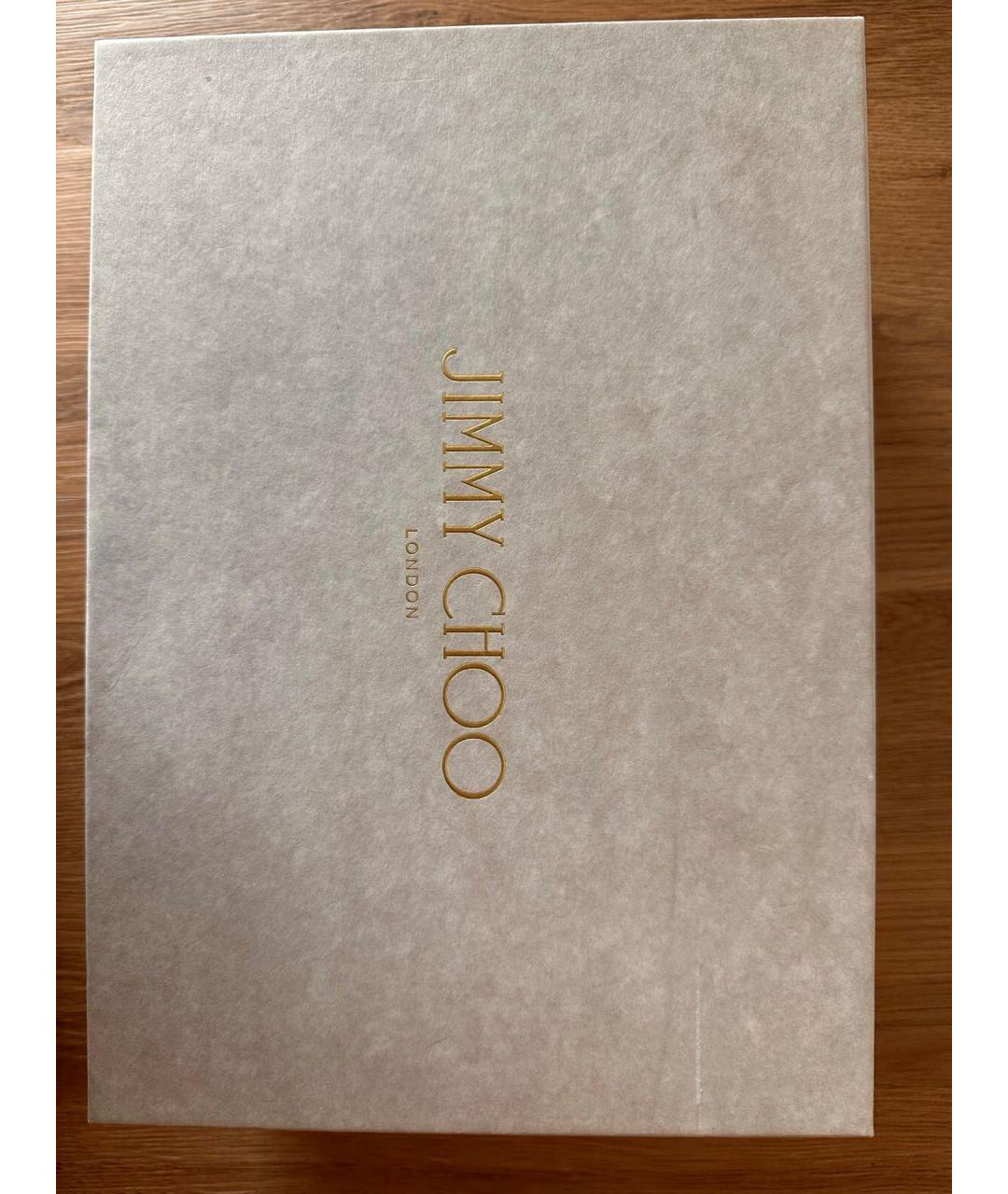 JIMMY CHOO Черные кожаные туфли, фото 7