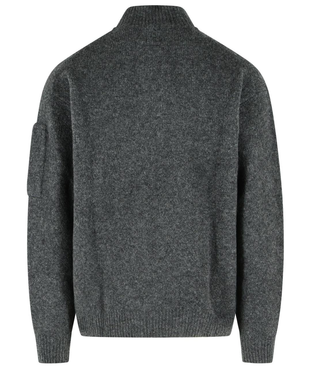 CP COMPANY Серый шерстяной джемпер / свитер, фото 3